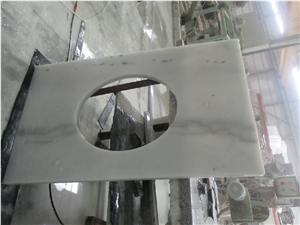 White Marble for Bathroom Vanity Top