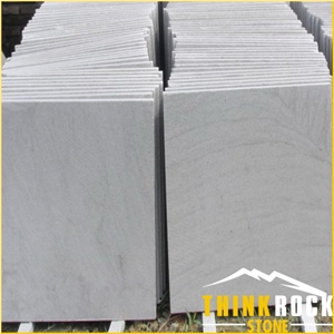 White Sandstone Tile Used for Cladding Fireplace Pavers