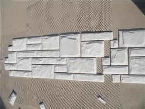 White Solid Surface Tile Wall Cladding