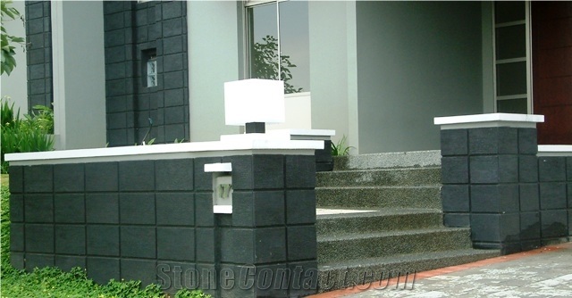 Black Lava Tile