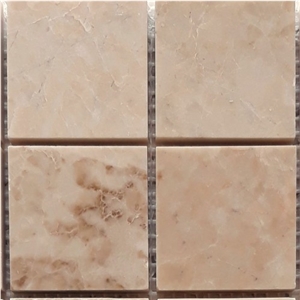 Cp021 Cappucino Marble Mosaic, Beige Marble Mosaic