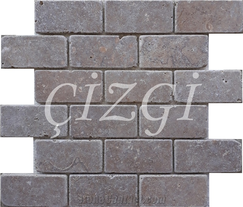 Nt051 Noce Travertine Mosaic