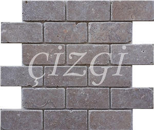Nt051 Noce Travertine Mosaic Nt051 Noce Travertine Mosaic