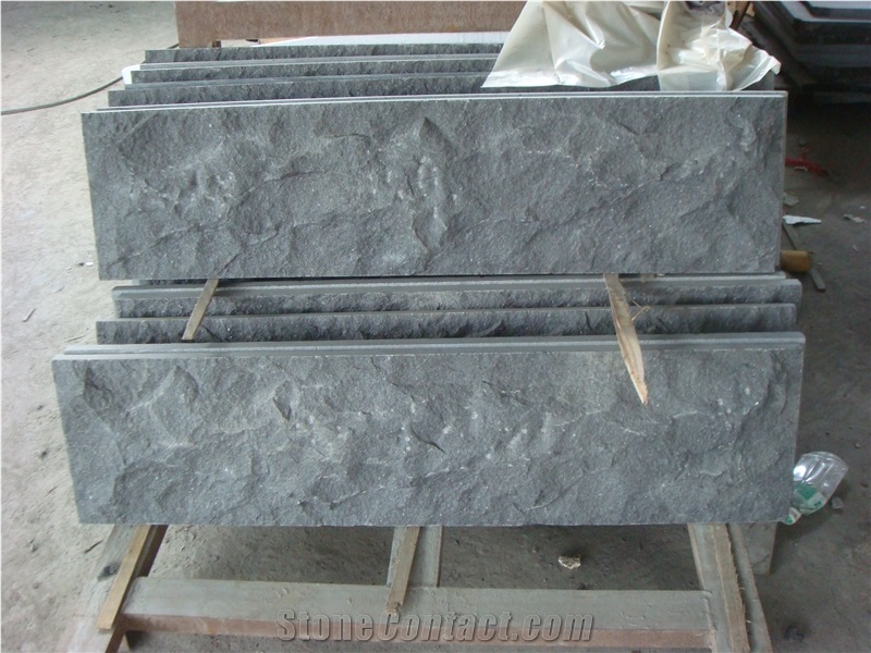 Basalt Tiles Mushroom Finish, G684 Basalt Split, Basalt Wall Paver