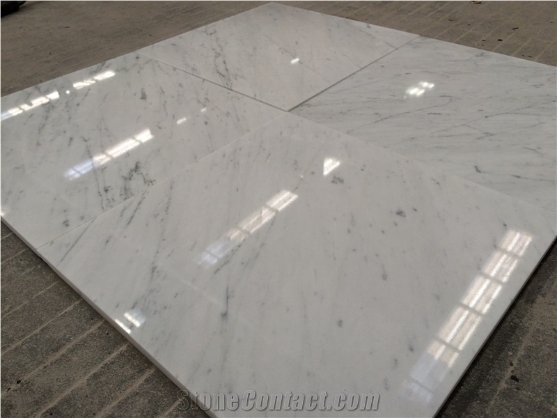 Bianco Carrara Marble,White Carrara Marble,Carrara Marble Tiles
