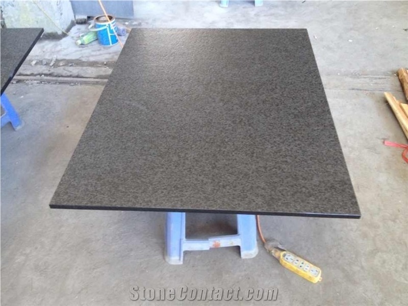 Black Basalt Countertop,G684 Leather Finish,Chinese Basalt