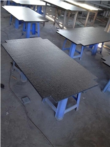 Black Basalt Countertop,G684 Leather Finish,Chinese Basalt