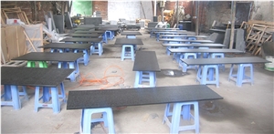 Black Basalt Countertop,G684 Leather Finish,Chinese Basalt