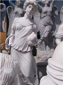 Marble Human Sculptures,Garden Sculptures,Marble Garden Statues