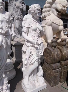 Marble Human Sculptures,Garden Sculptures,Marble Garden Statues