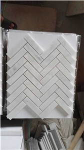 Marble Polished Mosaic,White Marble Mosaic,Marble Mosaic Design