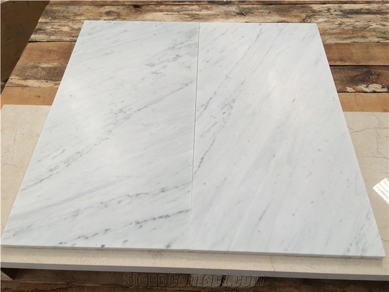 White Marble Thin Tiles,Carrara White Thin Tilles,Italy Bianco Carrara