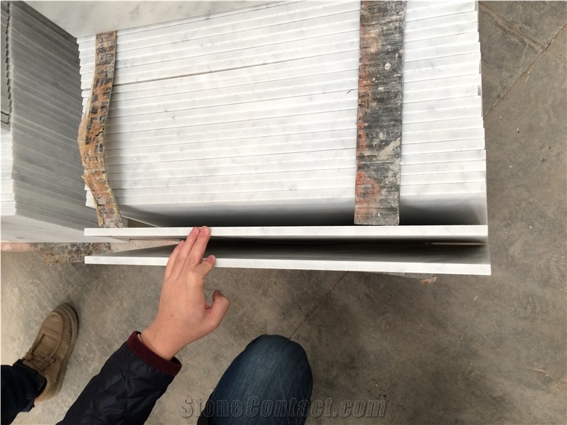 White Marble Thin Tiles,Carrara White Thin Tilles,Italy Bianco Carrara