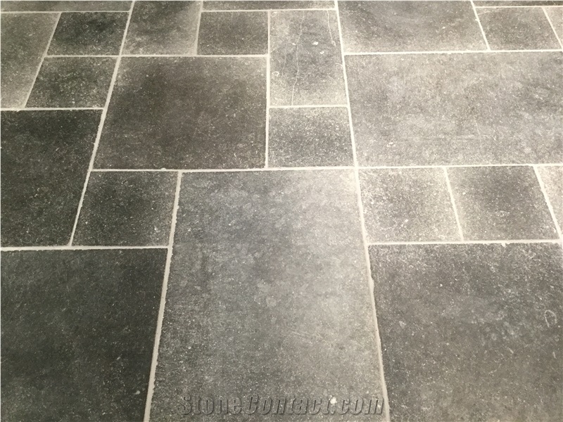 Belgian Blue Stone Versailles Pattern, Brushed