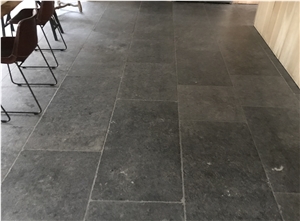 Bleu Stone Tiles, Belgian Blue Stone Brushed Tiles