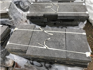 Bouchard Blue Hardstone Landscaping Stones, Terrace Pavers, Belgian Blue Stone Grey Bluestone Pavers