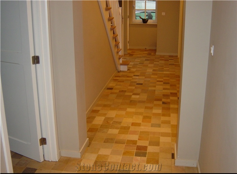 Burgundy Hardstone Mix Limestone Mix Tiles