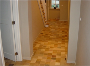 Burgundy Hardstone Mix Limestone Mix Tiles