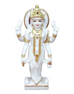 Laxmi Mata White Marble Statues