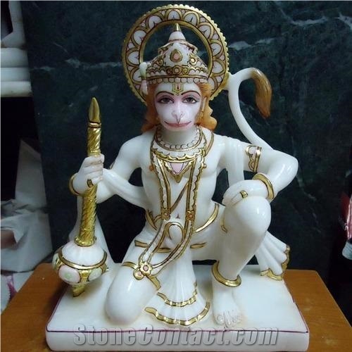 Marble Hanuman Statues