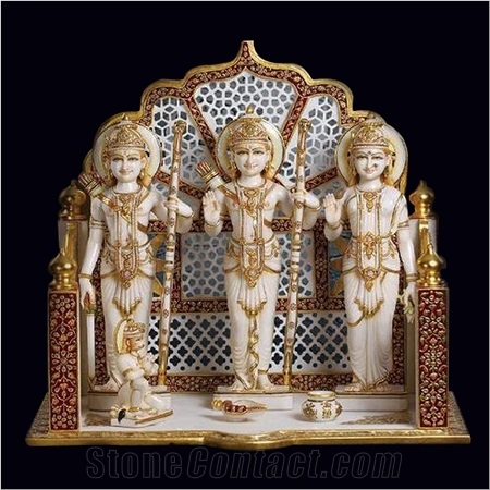 Ram Darbaar Marbel Statues