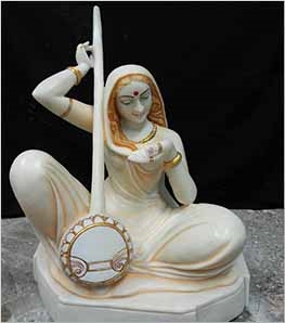 White Makarana Marble Statues