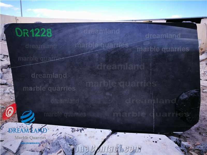 Dreamland Noir Aziza, Black Sahara Marble Blocks