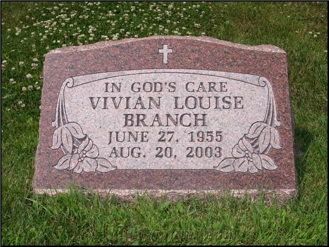 Granite Slant Markers