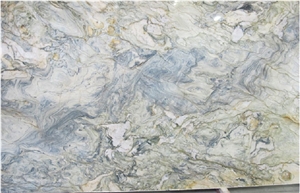 Fusion White Quartzite Slabs