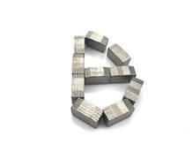 D2500mm Granite Cutting Segments for Granite Blocks