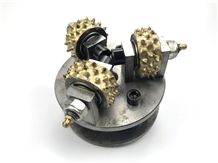 Diamond Bush Hammer Alloy Grinding Plate