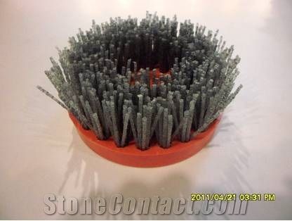 Abrasive Brush Frankfurt Type