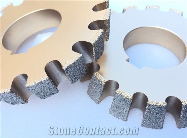 Vacuum Brazed Profile Wheel for Grp