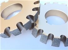 Vacuum Brazed Profile Wheel for Grp