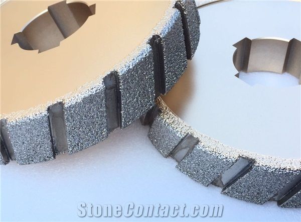Vacuum Brazed Profile Wheel for Grp