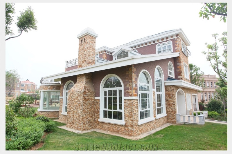 Natural Stone Ledge Stone Veneer Panels Of Chinese Origin Vklg-A51