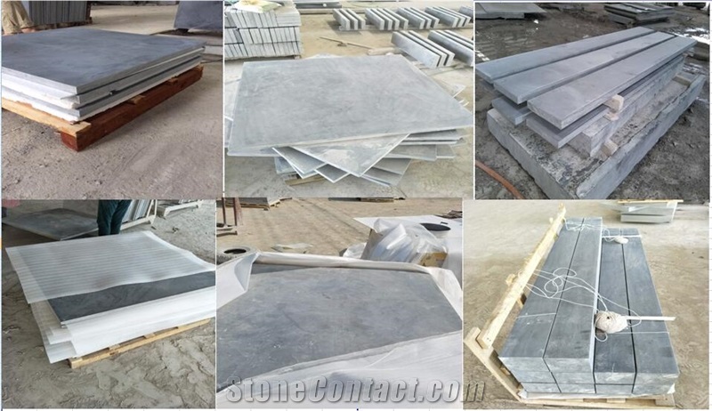Blue Limestone Slabs & Tiles