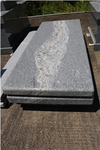 Tenzan Sakura Granite Eased Edge Wall Coping, Stone Wall Parapet