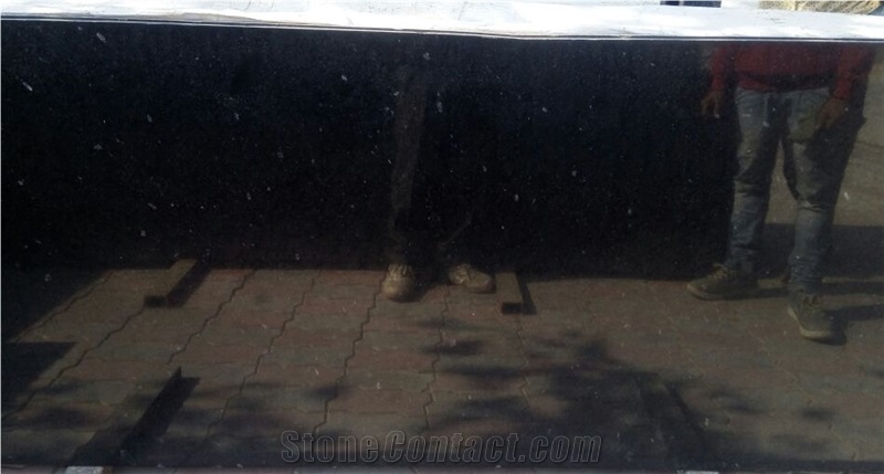 Black Galaxy Granite for Flooring in House and Office