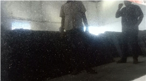 Black Galaxy Granite for Flooring in House and Office