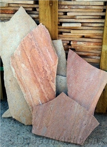Rosa Del Piemonte Quartzite Slabs & Tiles, Italy Red Quartzite