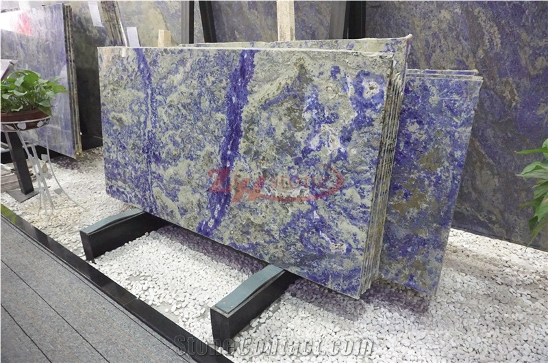 Blue Bahia Granite Honeycomb Panels Angra Azul Granite Blue Granite