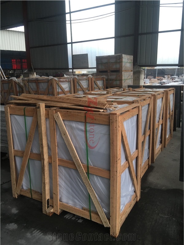 Guangxi White Marble Vanity Top for Hotel