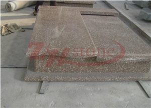 Polished China Deer Brown G648 Granite Poland Style Monuments
