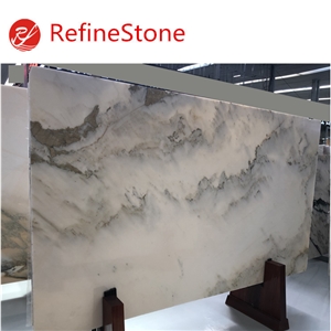 Natural Chinese Landscape Painting Marble For Floor Design