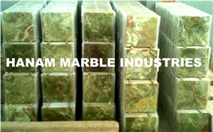 Onyx Tiles & Slabs, Pakistan Dark Green Onyx Tiles and Slabs,
