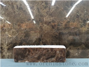 Dark Marron Emperador Marble Jumbo Slabs and Tiles,Skirting Tiles