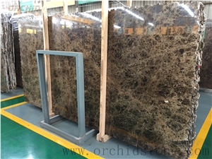Spain Dark Marron Emperador Marble Jumbo Slabs,Imperial Marron Pattern