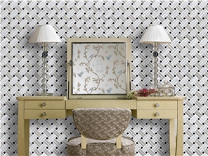 New Basketwave Mosaic Tile,Hot Sale Pattern,White,Black and Grey Mixed