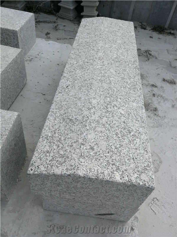 New G341,Light Grey Granite Kerbstone,Curbs,Roadway,Leiyan